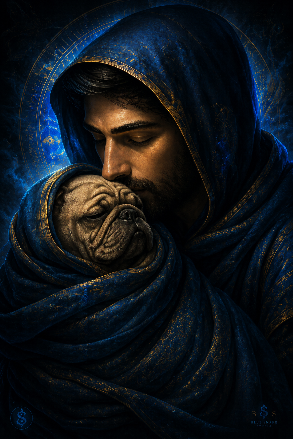 Pug Oracle — B$S portrait
